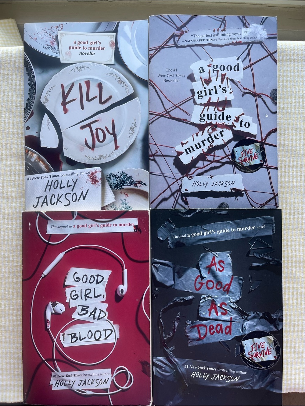 Holly Jackson’s Paperback Mystery Series(4 Books)